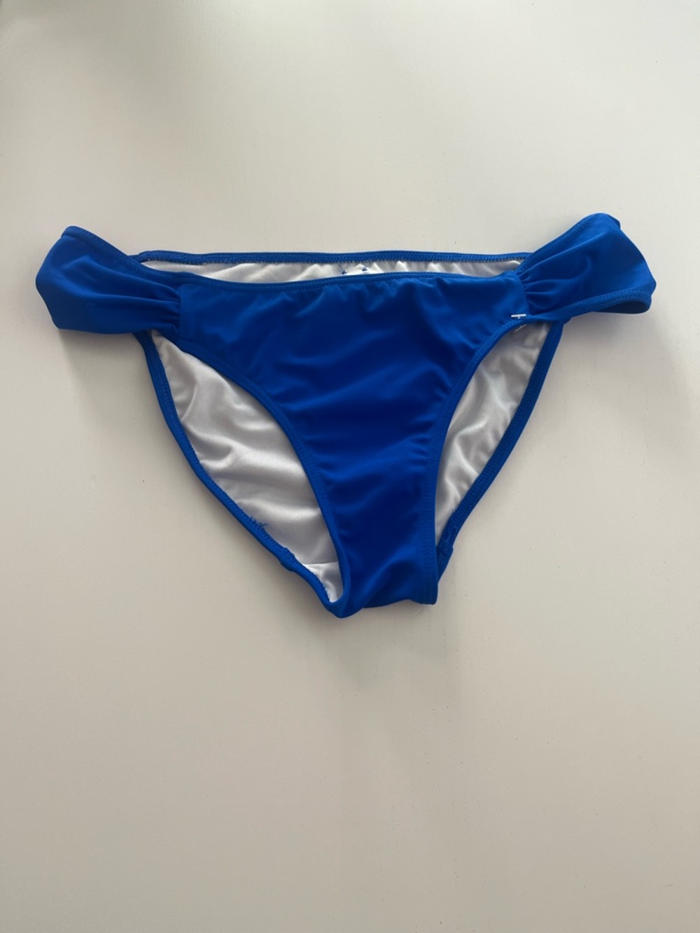 PINK Victoria's Secret Bright Blue Bikini Bottoms
